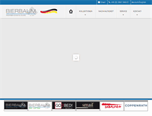 Tablet Screenshot of bierbaum-wohnen.de